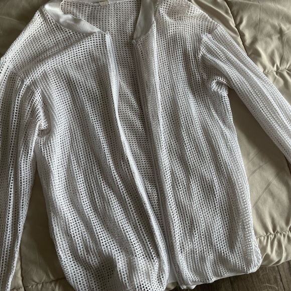 Fishnet Zip Up - Picture 3 of 5